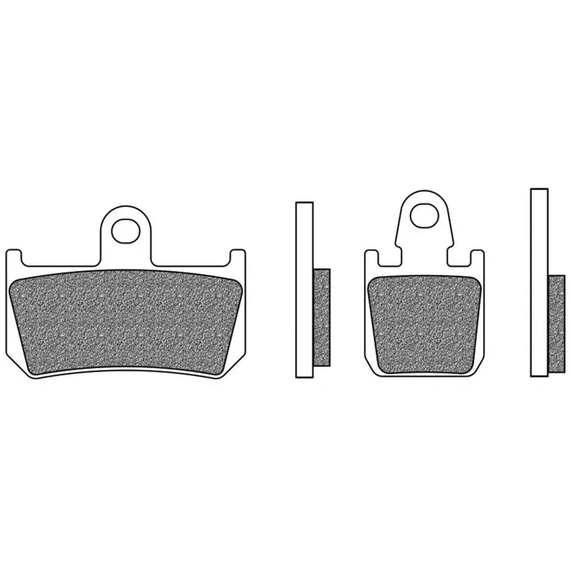 New Newfren Touring Sintered Brake Pad - Front For Yamaha 1-Fd0407-Ts 1