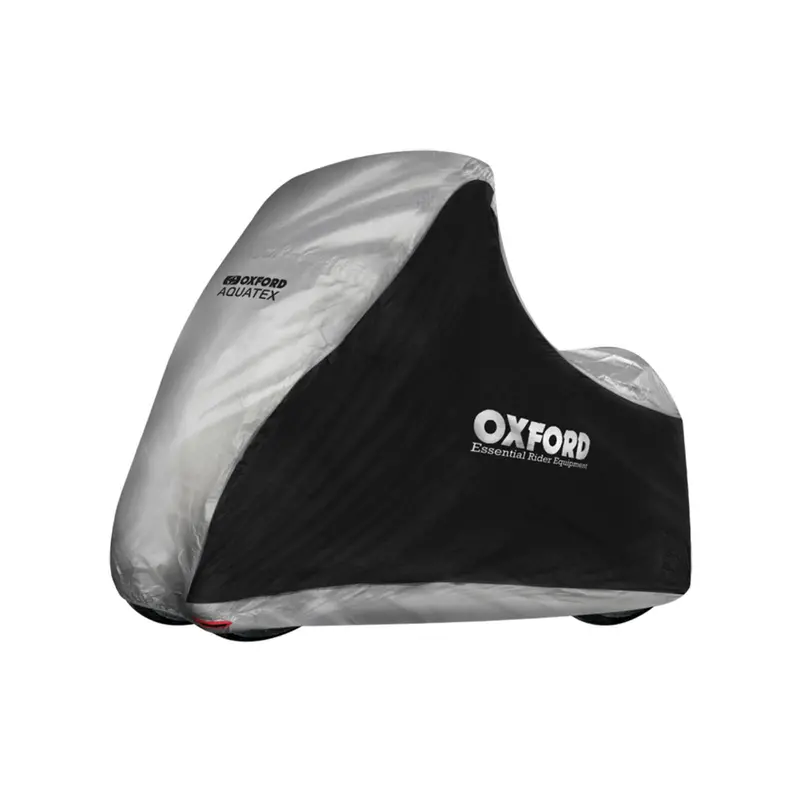 New Oxford Aquatex Motorcycle Covers Mp3 - Black / Silvers #Oxcv215 1