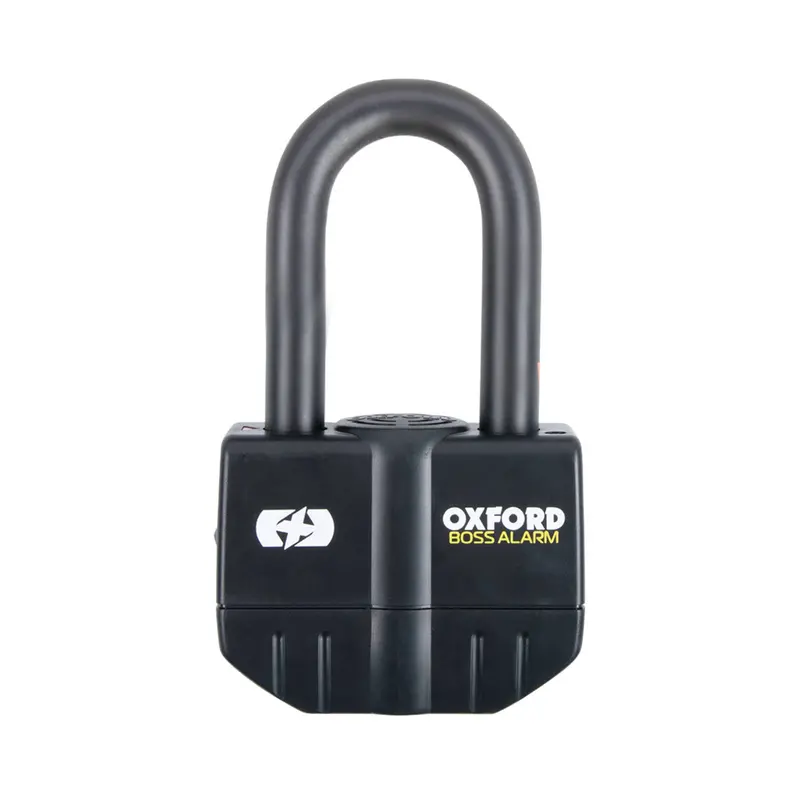 New Oxford Boss Alarm 16Mm Pad Lock - Black #Oxlk484 1
