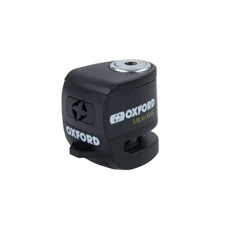 New Oxford Micro Xa5 Disc Lock - Black / Black #Oxlk214 1