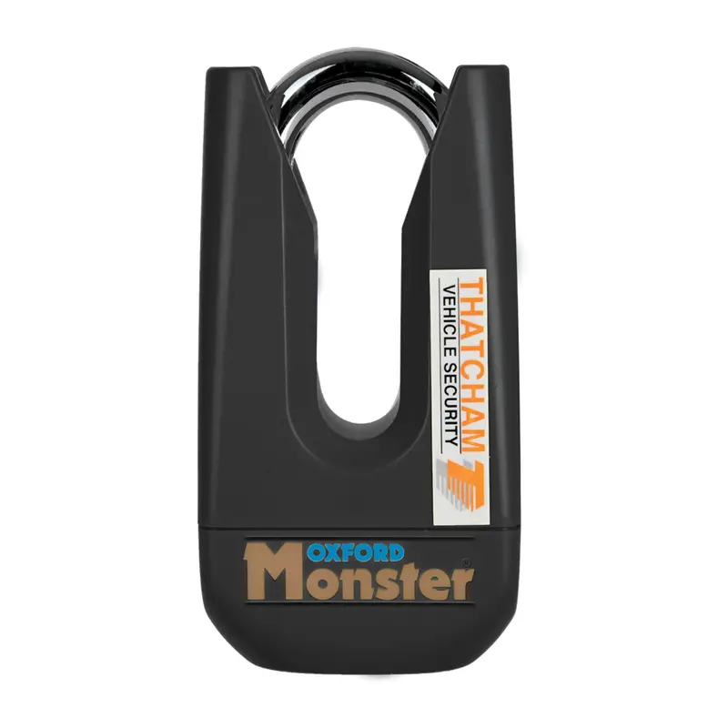 New Oxford Monster Disc Lock Black #Oxof32m 1