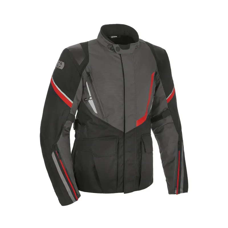New Oxford Montreal 4.0 Dry2dry Jacket - Black / Grey / Red (Xl) #Oxtm201103xl 1