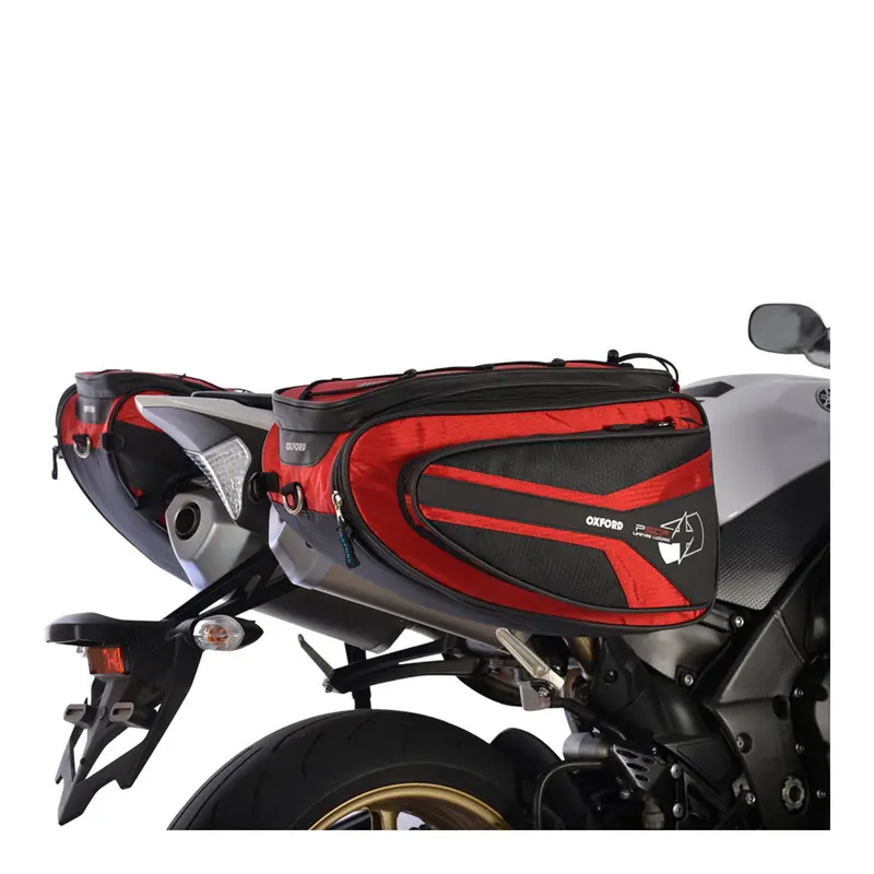 New Oxford P50r Panniers - Red #Oxol316 1
