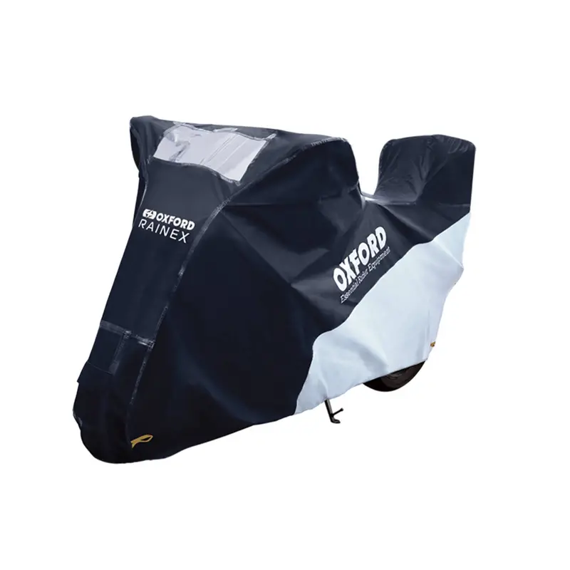 New Oxford Rainex Motorcycle Cover With Top Box - Large #Oxcv507 1