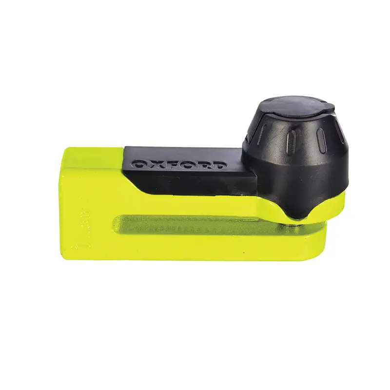 New Oxford Titan 10Mm Pin Disc Lock Yellow Include Pouch #Oxlk486 1