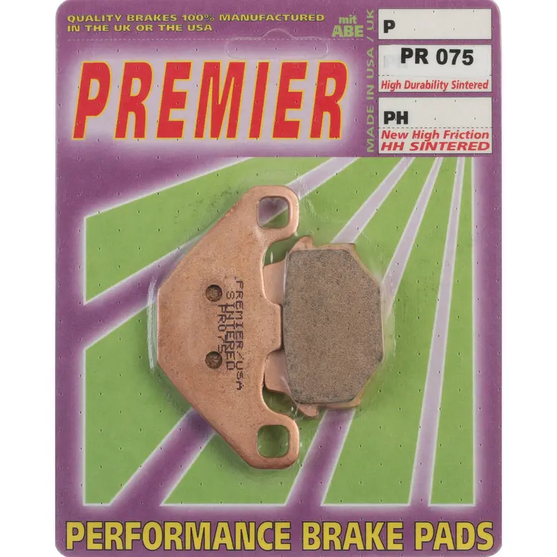 New Premier Brake Pad - Pr Off-Road Sintered (Gf005k5) #Pbpr75 1