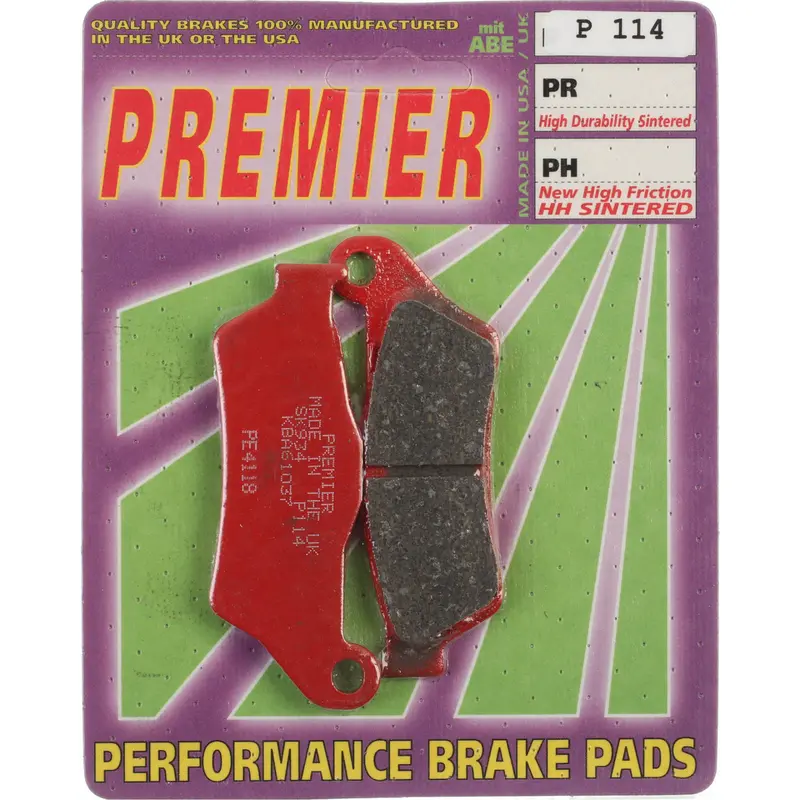 New Premier Brake Pads - P Organic Standard #Pbp114 1
