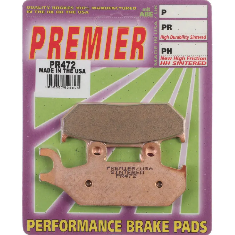New Premier Brake Pads - Pr Off-Road Sintered #Pbpr472 1