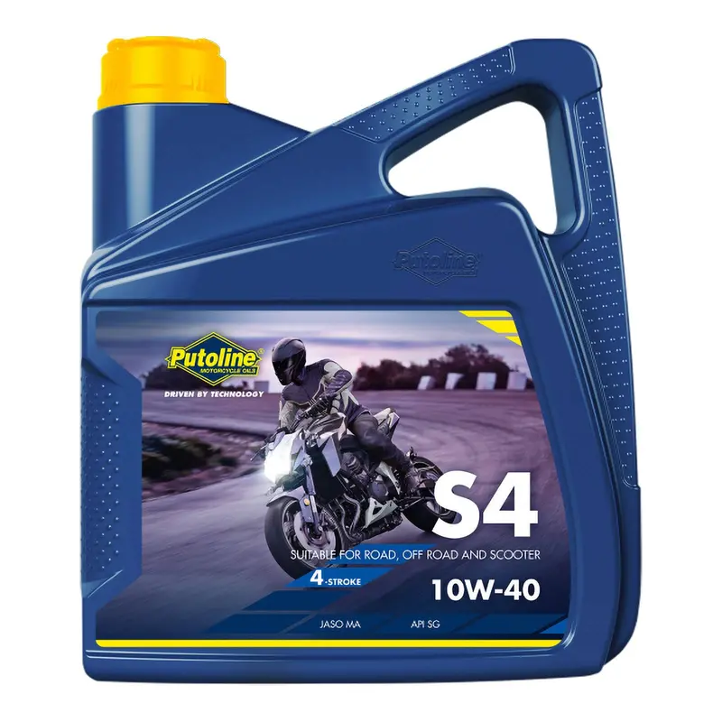 New Putoline S4 Engine Oil - 10W40 (4L) #Pts410w404l 1