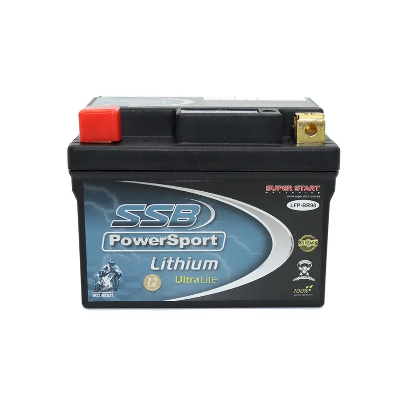 New Ssb Power Sport Lithium Battery - Ultralight For Yamaha 4-Lfpbr98 1