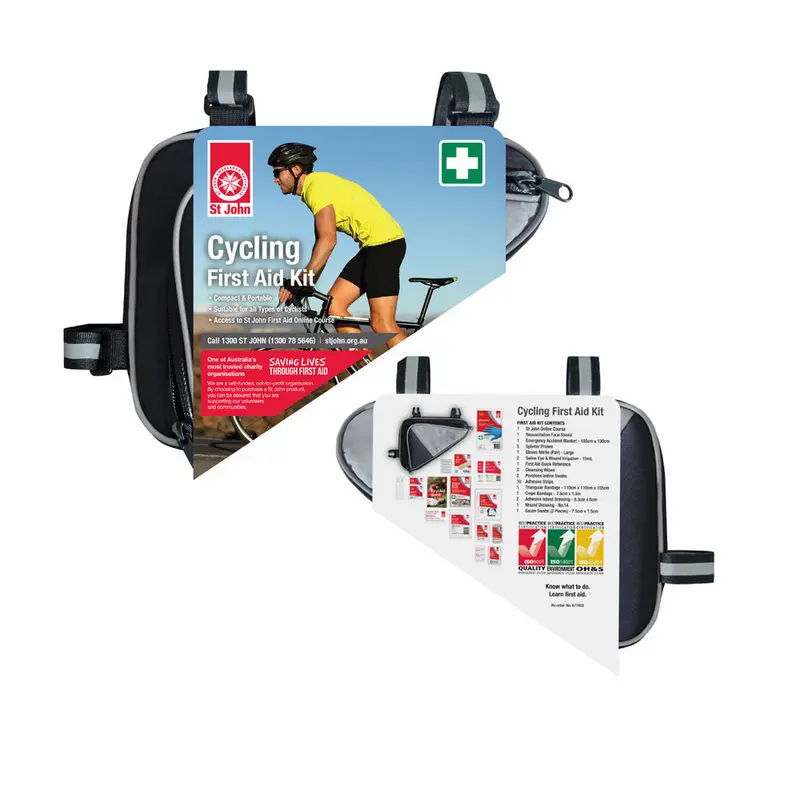 New St John Ambulance Cycling First Aid Kit #677403 1