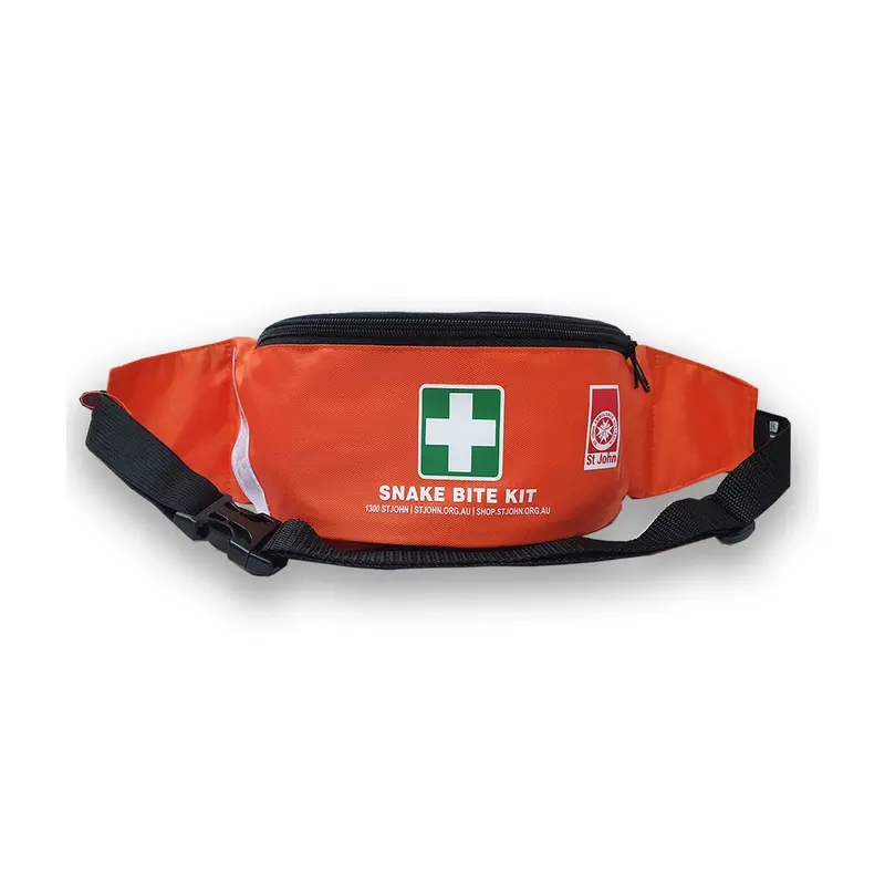 New St John Ambulance Snake Bite First Aid Kit In Bum Bag #640501 1