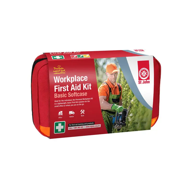 New St John Ambulance Workplace Softcase First Aid Kit, Bag, Lightweight #640009 1
