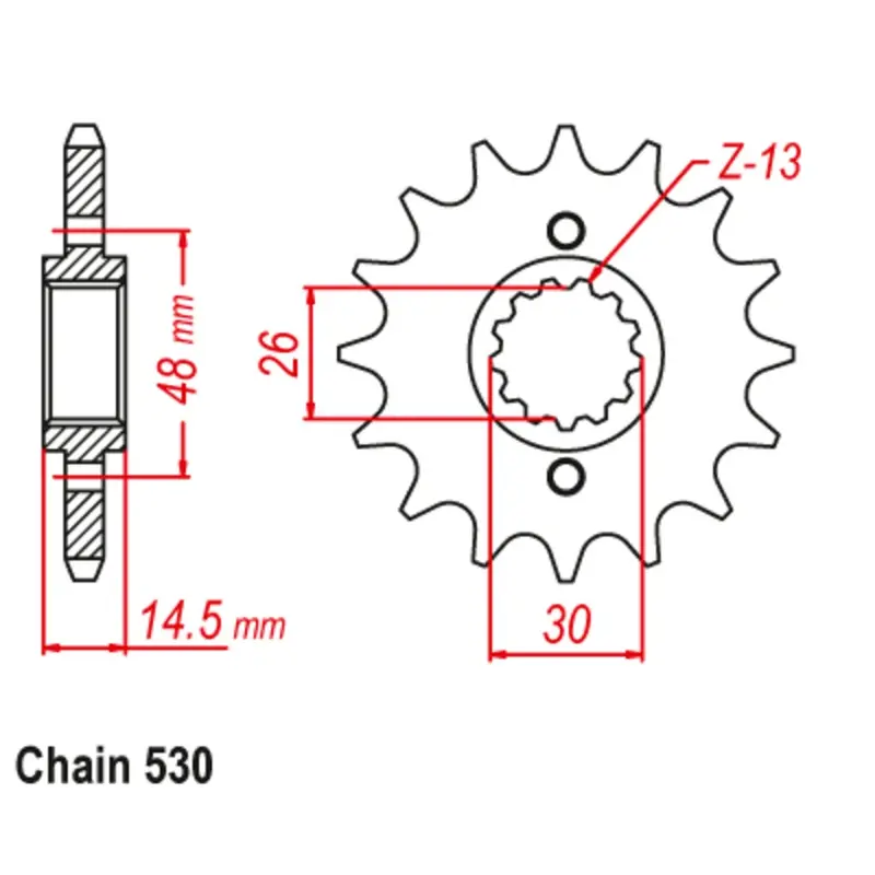 New Supersprox Front Sprocket Stealth High Performance For Honda 10S-438-17 1
