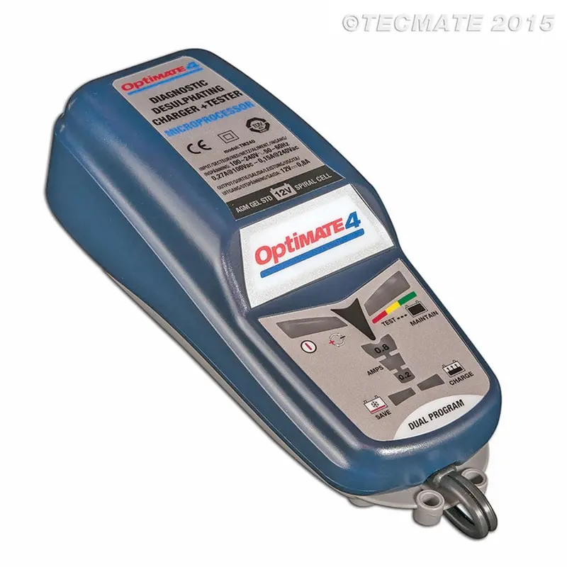 New Tecmate Charger For Agm/Lead Acid Batterie 4-Tm348 1