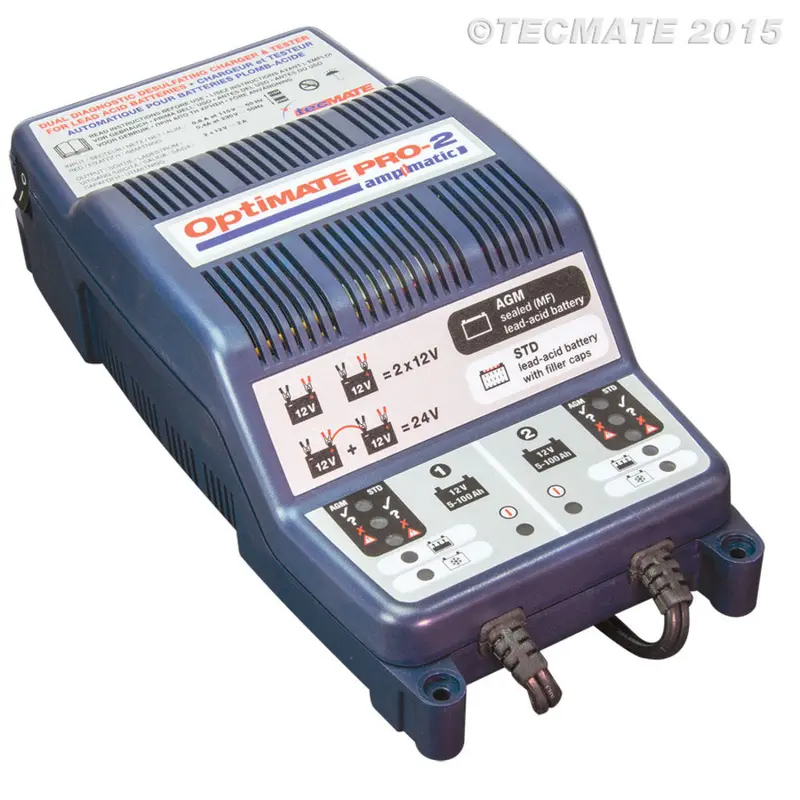 New Tecmate Optimate Pro-2 Battery Charger 4-Ts181 1