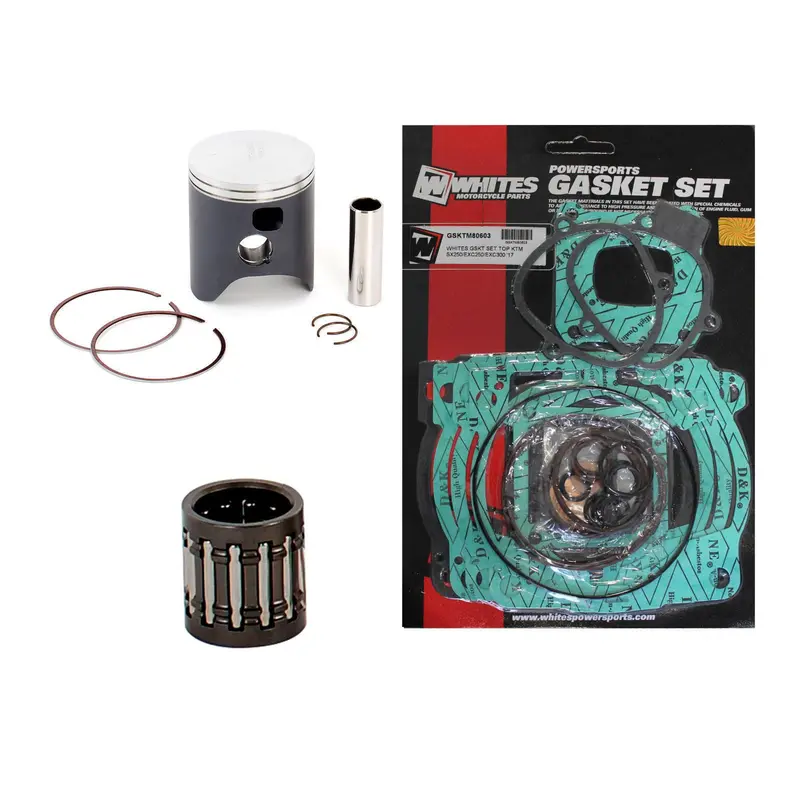 New Top End Rebuild Kit (A) For Ktm 250 Exc 2017 - Single Ring #Ertkt013ap 1