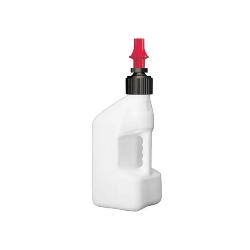 New Tuff Jug 2.7 Gallon/10 Liter White Tuff Jug With Red Ripper Cap 7-Wurr10 1