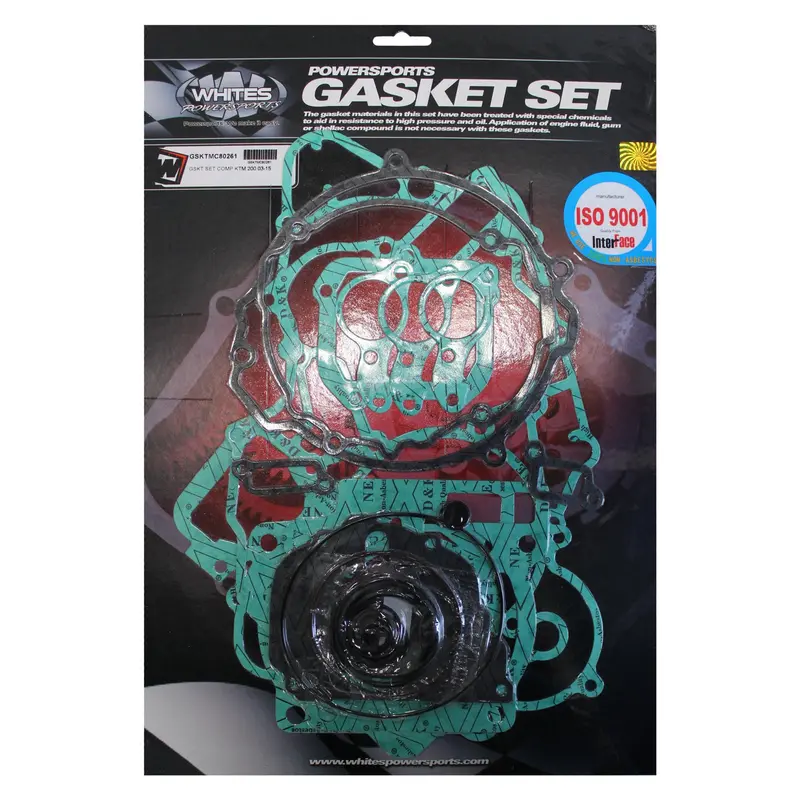 New Whites Complete Gasket Set For Ktm 200 2003-2015 #Gsktmc80261 1