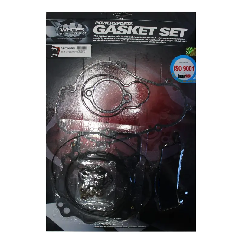 New Whites Complete Gasket Set For Ktm 450 2007-2012 #Gsktmc80431 1