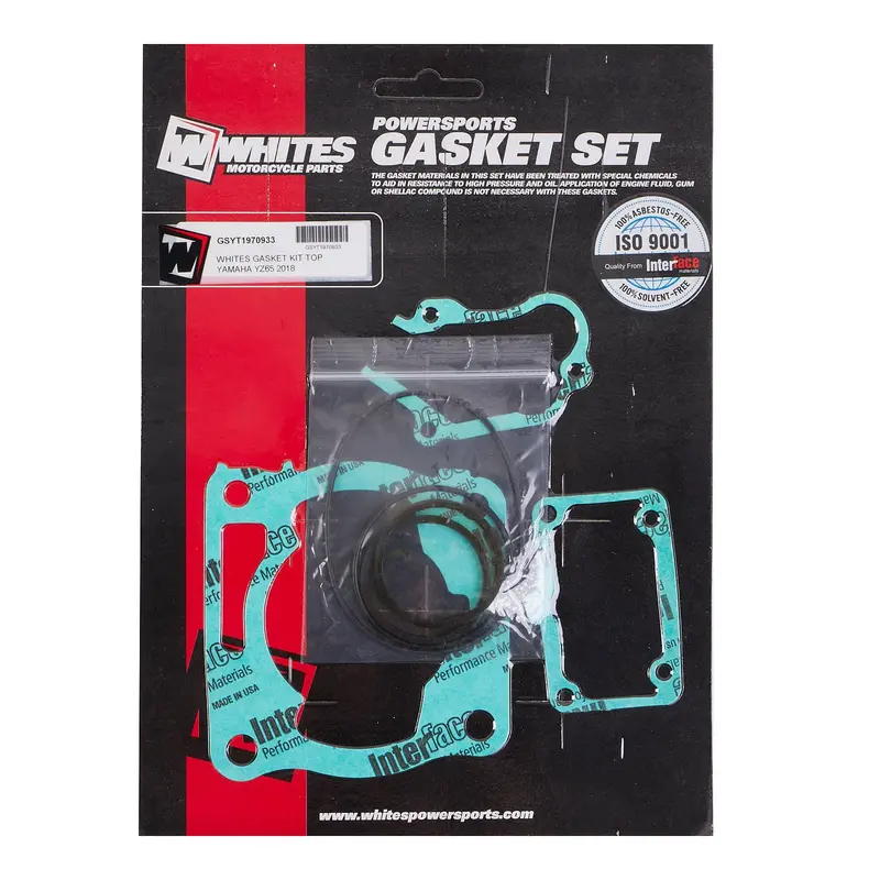 New Whites Engine Top End Gasket Kit For Yamaha Yz65 2018 #Gsyt1970933 1