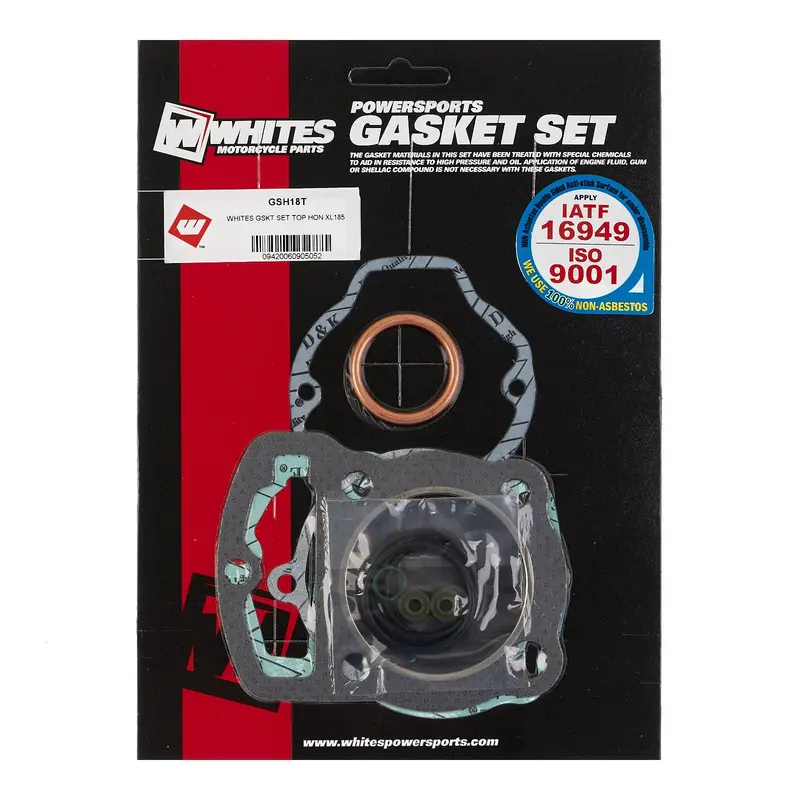 New Whites Engine Top End Gasket Set For Honda Xl185 #Gsh18t 1