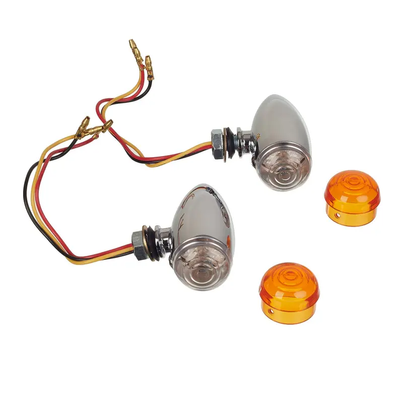 New Whites Flasher Universal Mini Bullet Led (Pr) #Flumb 1