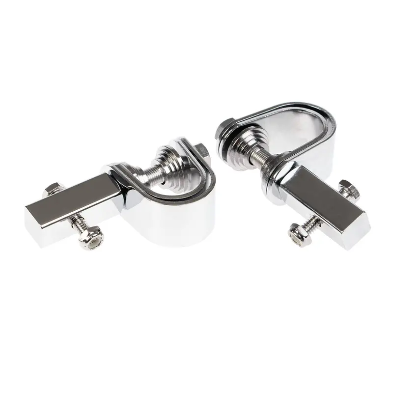 New Whites Foot Peg Clamp & Mount Circular #Fpccm 1