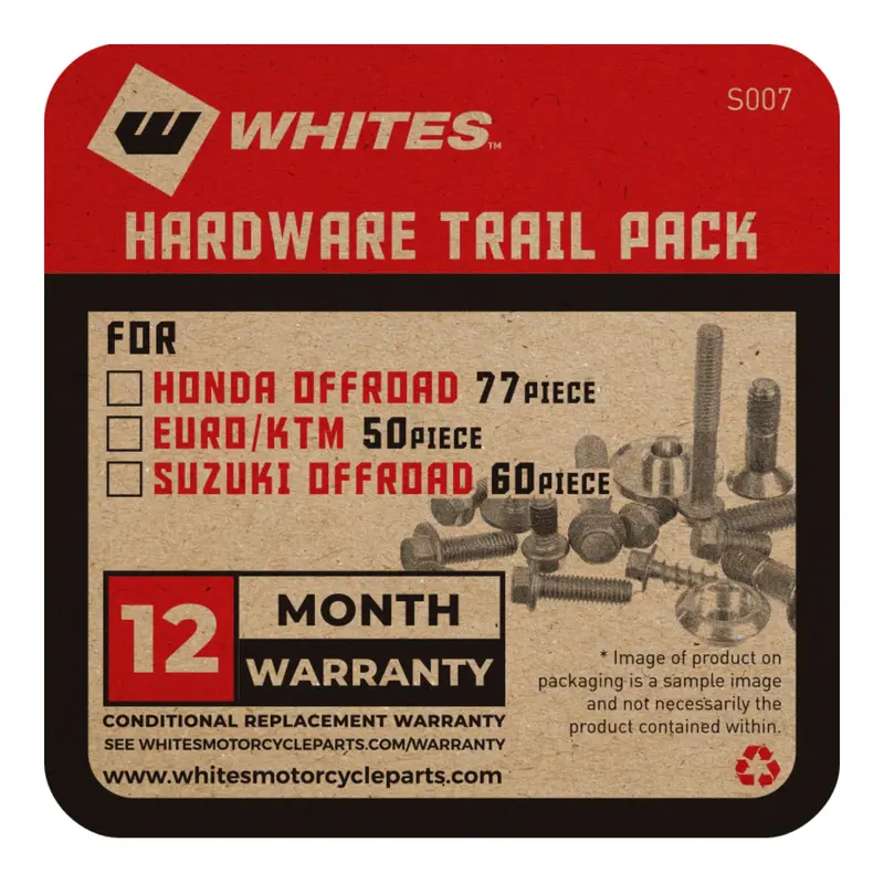 New Whites Hardware Trail Pack For Honda Off-Road 77Pcs #Whwt001 1