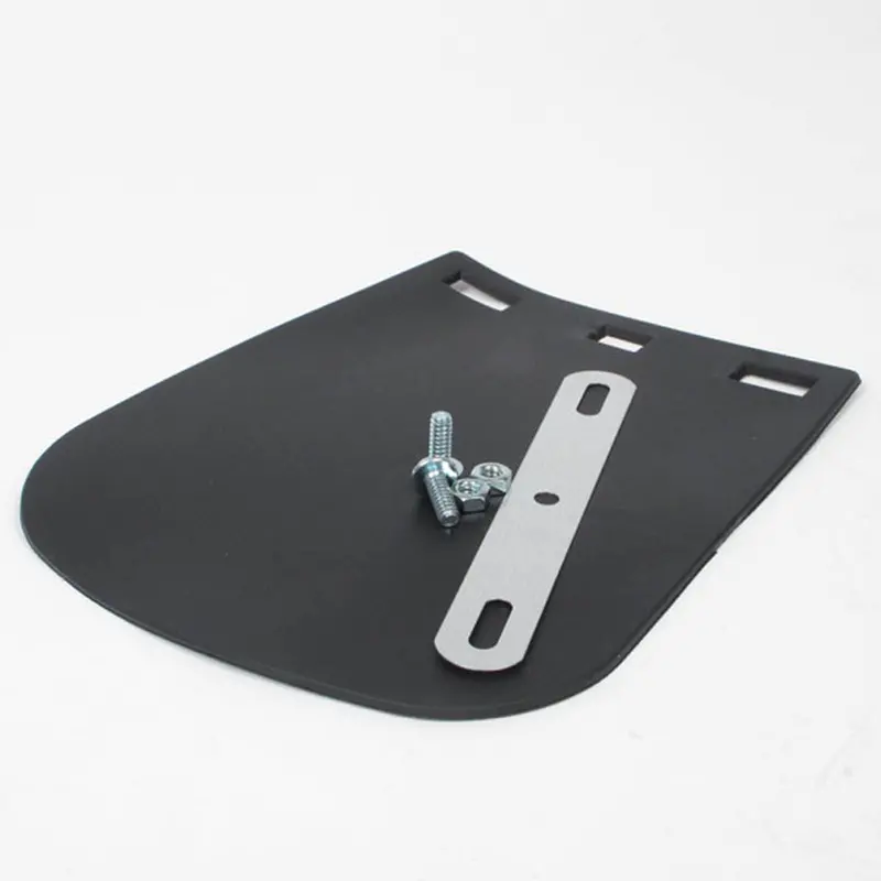 New Whites Mud Flap Black Pvc Small #Mfs 1