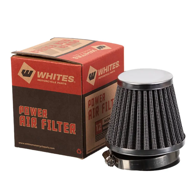 New Whites Pod Air Filter Round - 48Mm #Wppf48chr 1