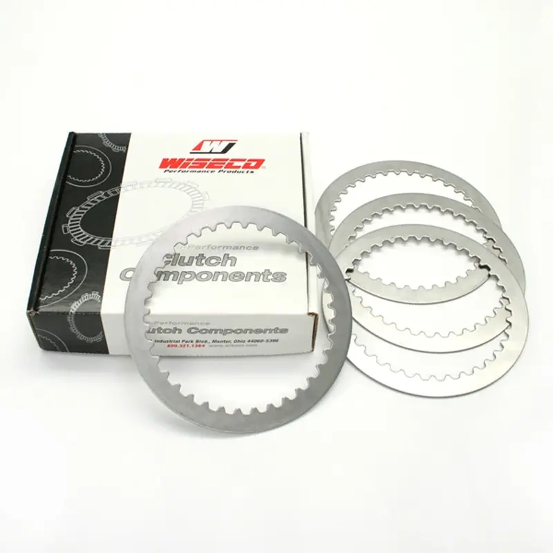 New Wiseco Clutch Plate Kit - Steel For Honda W-Wpps001 1