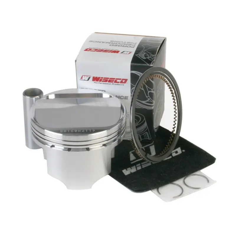 New Wiseco Piston Kit (Inc Rings, Pin, Clips) For Honda W-4117M09100 1