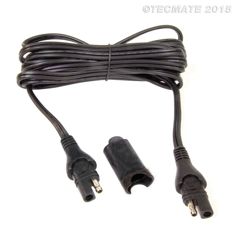 Optimate Weatherproof Charge Cable Extender 4,6M, 10A Max, Sae Connection 4-O-23 1