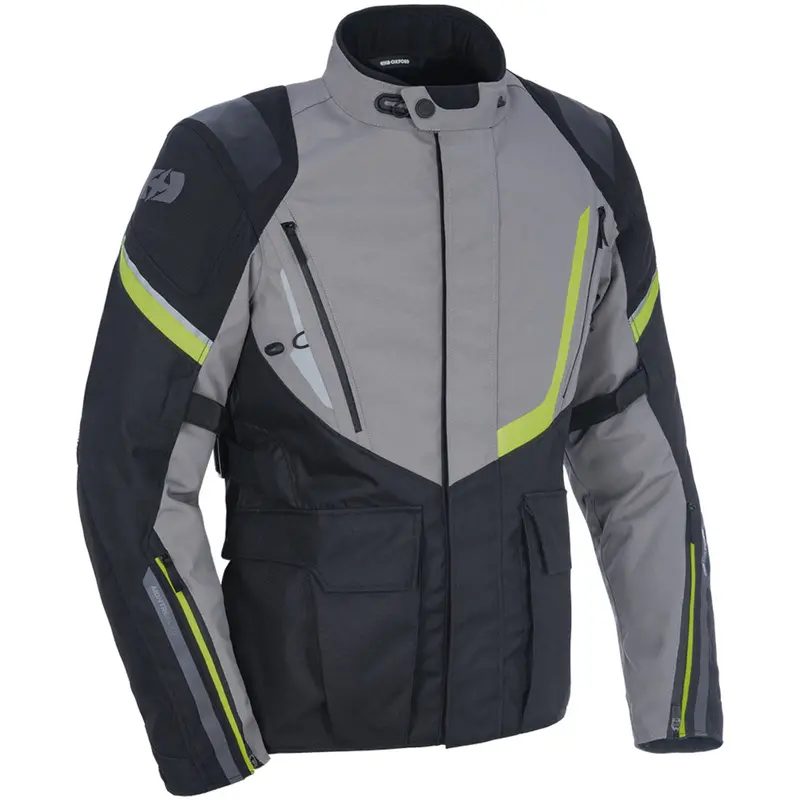 Oxford Montreal 4.0 Dry2dry Jacket - Black / Grey / Fluro (3Xl) #Oxtm2011053xl 1