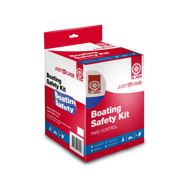 St John Ambulance Boating Safety Kit & First Aid, Water Resistant Case #600205 1