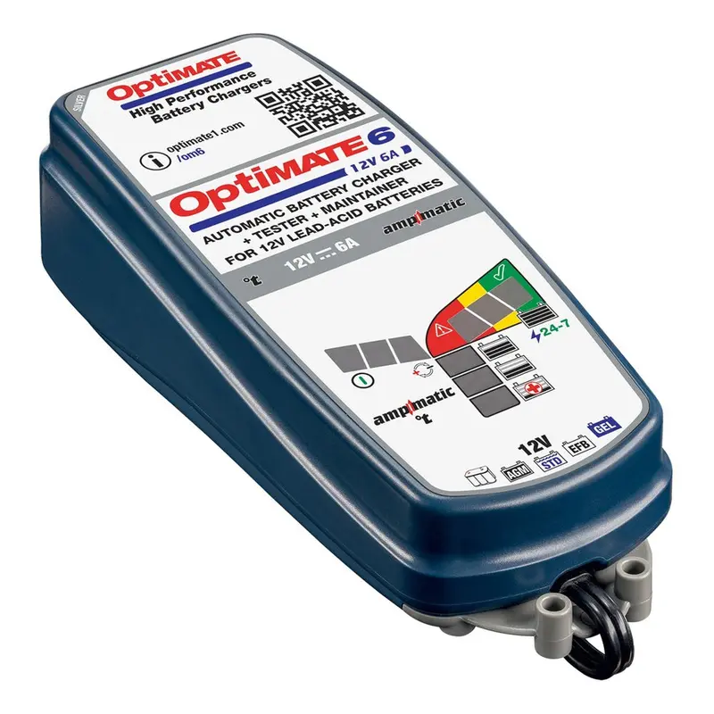 Tecmate Optimate 6 Aus - Battery Charger 6 Amp #4-Tm378 1