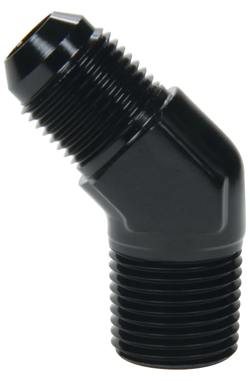 Allstar Performance 49550 An-To-Npt 45° Adapter – -12 An To 1/2" Npt 1