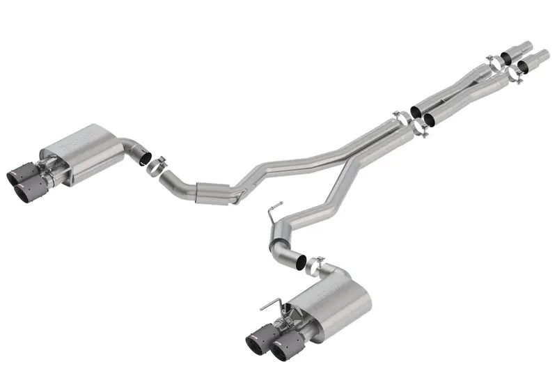 Borla 140742Cfba S-Type Cat-Back Exhaust System – Stainless Steel Performance Upgrade 1