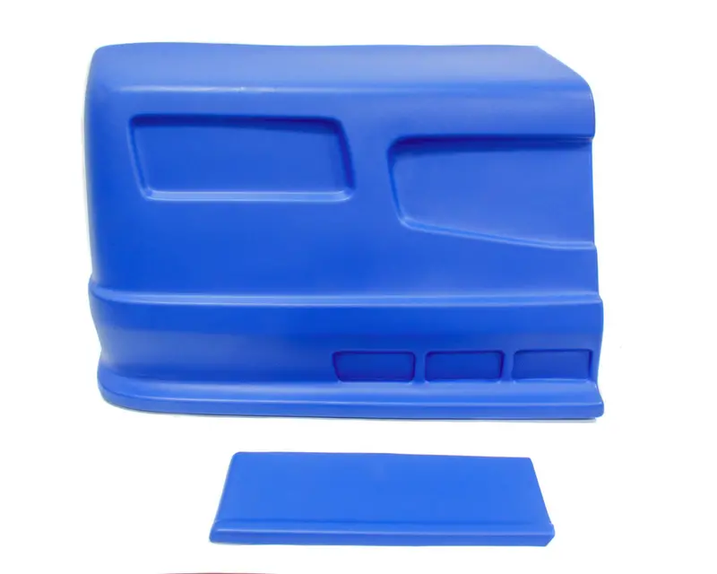 Dominator Race Products 303-Bl Stainless Steel Right-Side Nose Cone – Blue Finish 1