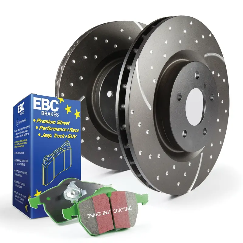 Ebc S3 Greenstuff Brake Kit With Gd Rotors – Designed For Trucks And Suvs 1