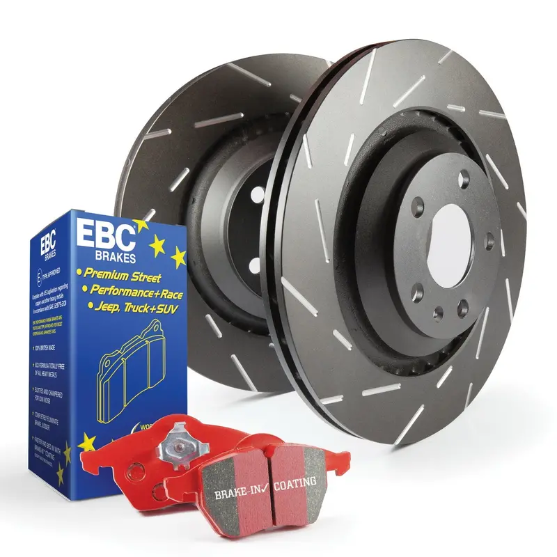 Ebc S4 Redstuff Brake Kit With Usr Drilled & Slotted Rotors (S4Kf1470) 1