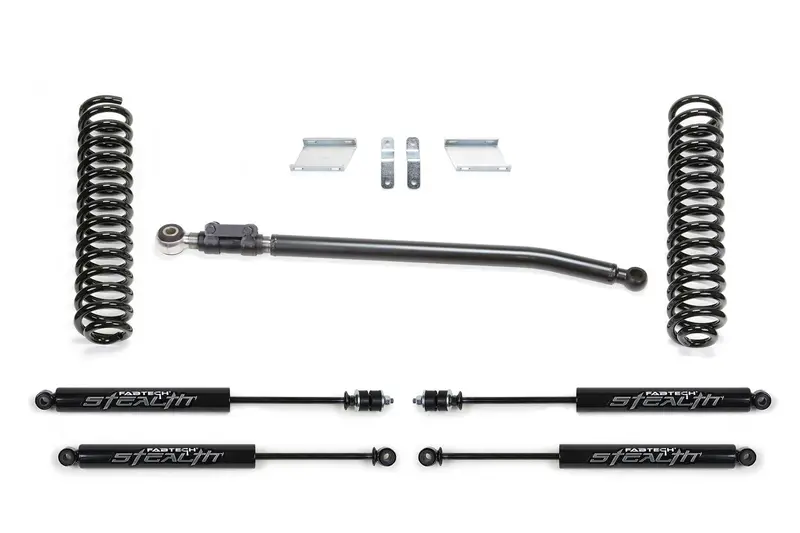 Fabtech K2376M 2.5-Inch Basic Lift System With Stealth Shocks 1