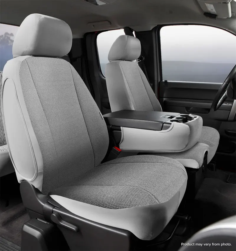 Fia Universal Gray Seat Covers For Jeep Wrangler – Stretch-Fit Design 1