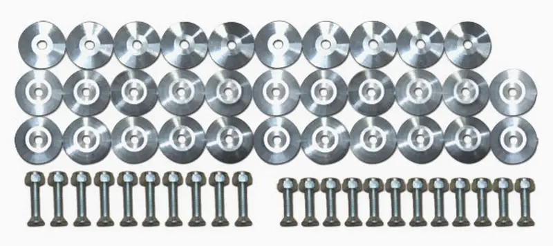 Five Star 000-67K Rear Spoiler Mounting Hardware Kit 1