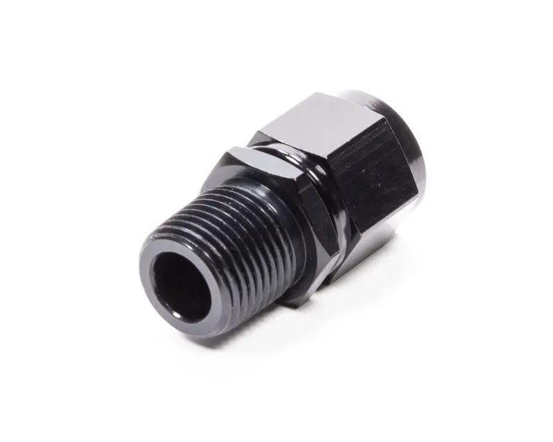 Fragola #8 Female Swivel To 3/8″ Male Pipe Thread Fitting – Black Anodized (499308-Bl) 1