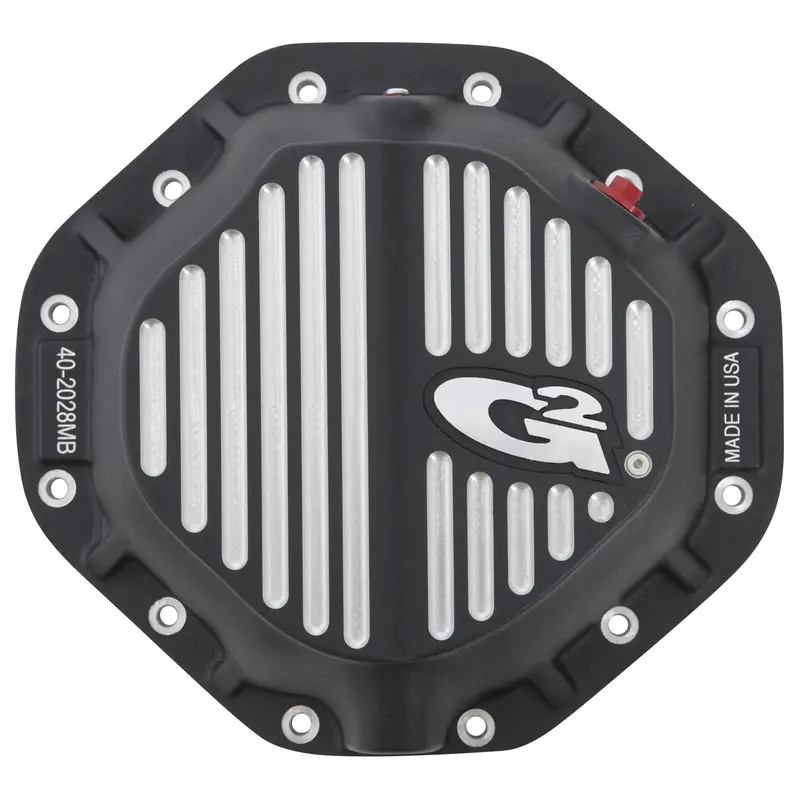 G2 Axle And Gear 40-2028Mb Aluminum Rear Differential Cover – Ball-Milled Finish, Black 1