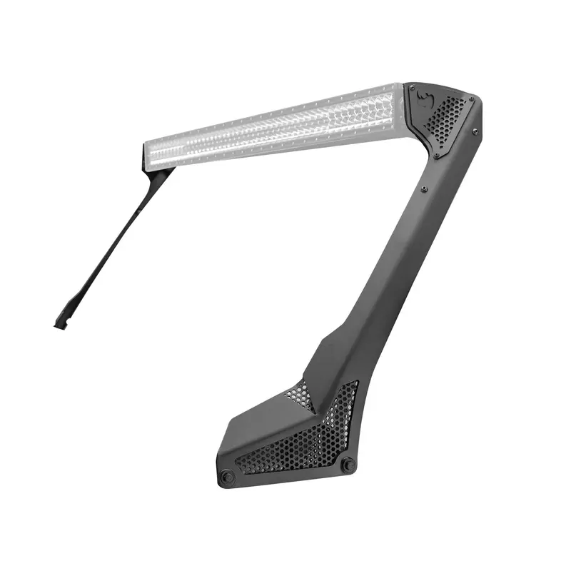 Go Rhino 730500T Xe Windshield Light Mount – Compatible With 50" Light Bars On Jeep Jl & Gladiator Jt 1