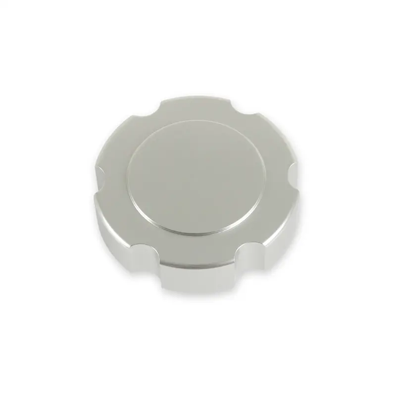 Holley Sniper Aluminum Oil Cap Replacement (Pn 891015, Silver Finish) 1