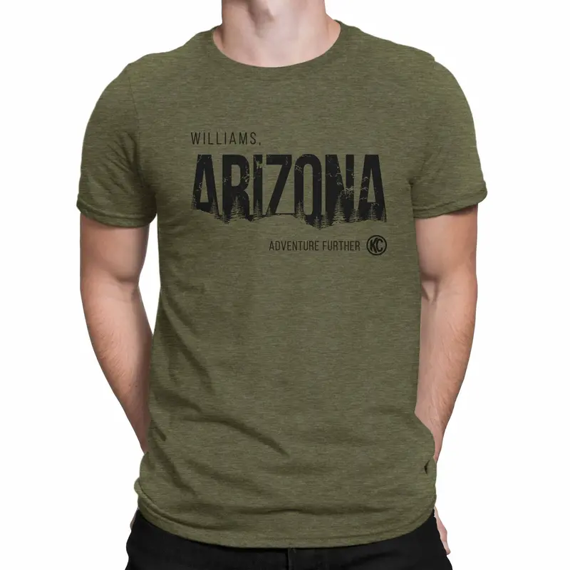 Kc Hilites Military Green Arizona Graphic T-Shirt (Medium) 1